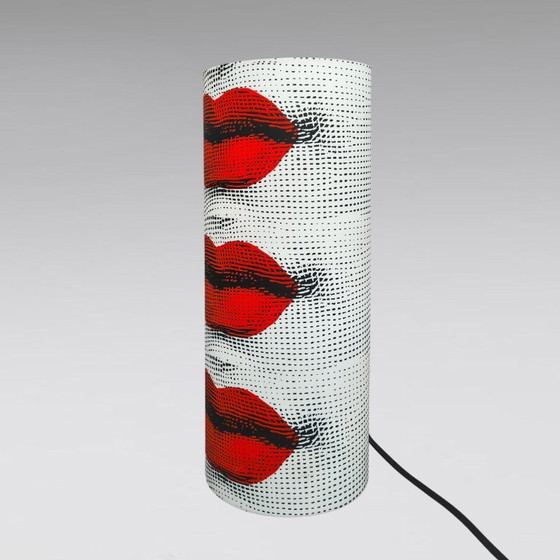 Image 1 of 1990s Piero Fornasetti "Kisses" Floor Lamp for Antonangeli, Follia Pratica Collection