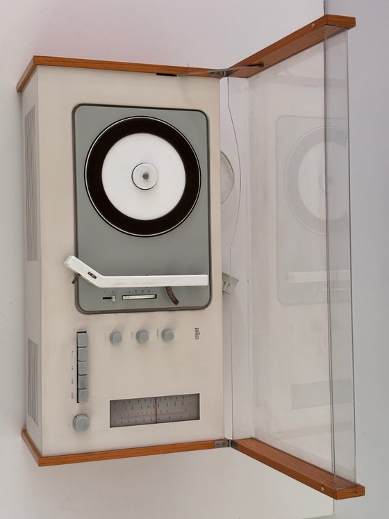Image 1 of Tourne Disque Radio Braun SK 61 Phonosuper Dieter Rams Hans Gugelot Design Bauhaus Collector