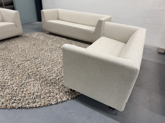 Image 1 of Gelderland 4800 Sitzgruppe 2,5, 2 Sitze & Sessel Zero Stoff