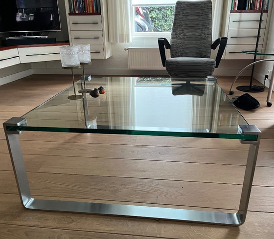 Table en verre Robert Schmitt K830 – Ronald Schmitt, Tables basses, Chrome (photo 2 of 5)