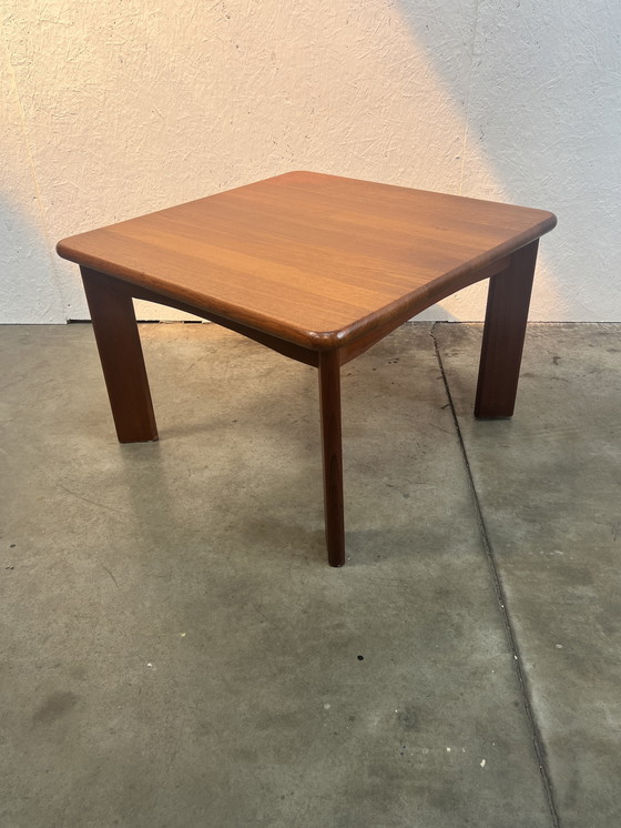 Image 1 of Viereckiger Couchtisch aus Teakholz, S. Burchardt-nielsen, Deutschland
