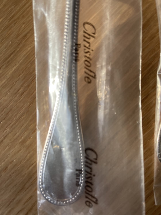 Image 1 of Christofle versilbertes Perle Geschirrset