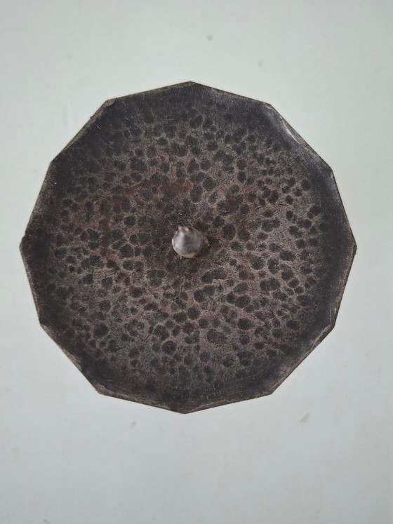 Image 1 of Candelabro vintage, design di metà secolo, brutalismo, anni '60-'70