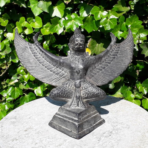 Garuda of Garoeda beeldje brons 16 cm hoog