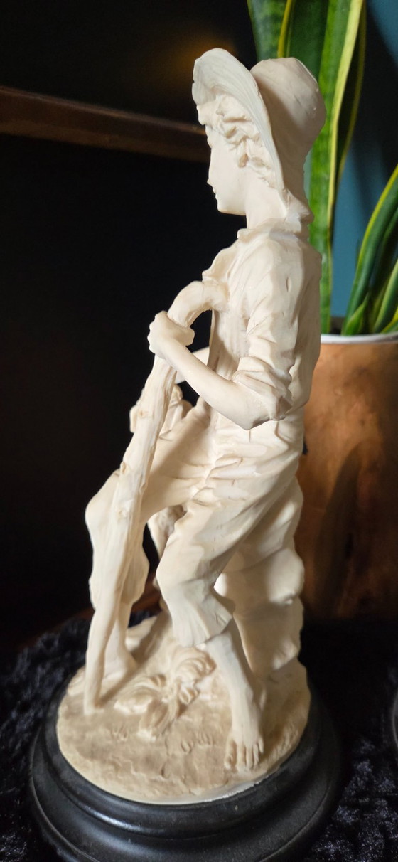 set of 3 statues of Regorani Mario – Mario Regorani, Sculpture, Porcelain (photo 7 of 15)