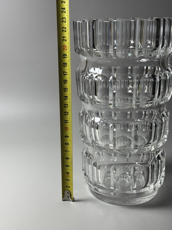 Val Saint Lambert “Cendrillon” Crystal Vase — Charles Graffart, Belgium, c. 1940s (photo 13 of 15)
