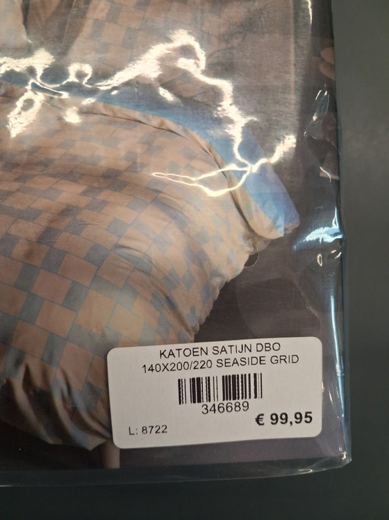 Copripiumino Auping Seaside Grid 140 x 220 cm – Accessori per camera da letto, Cotton (photo 3 of 6)