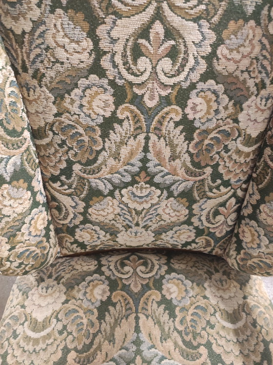 Artifort Fauteuil F297 (1949) Met Gobelin Bekleding – Textile, Wood (photo 6 of 7)