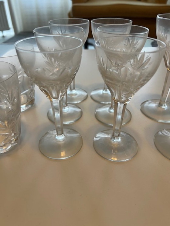 Image 1 of crystal glasses