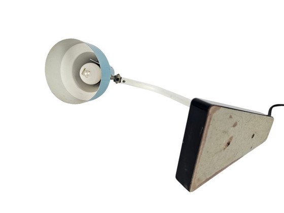 Image 1 of Hala Zeist - Design H.Th. Busquet - lampada da tavolo - metallo - anni '50