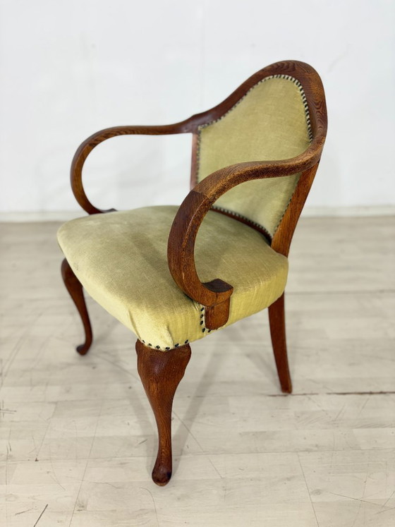 Image 1 of Set di 4 poltrone Chippendale / poltrone vintage / sedie da pranzo