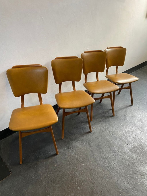 4 chaises vintage