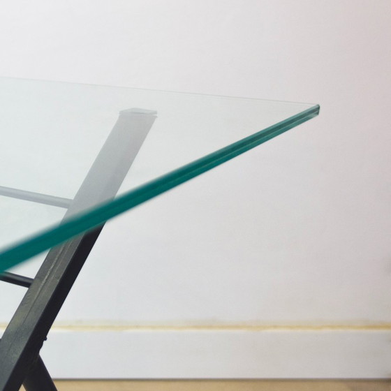 Image 1 of Couchtisch aus Metall und Glas, Spanien, 1970er Jahre