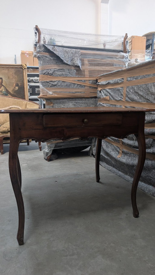 Tavolo Rettangolare Piano en legno XVIIII Secolo