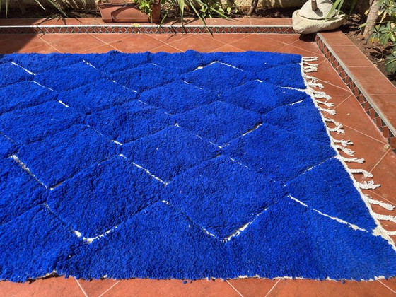 Tappeto Berbero Blu in Lana 220/300cm – Tappeti, Wool (photo 6 of 8)