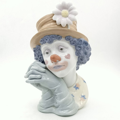 Lladró - Figurine - Clown - Porcelaine