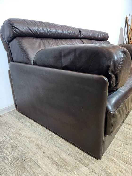 Image 1 of Sofá De Sede DS76, Suiza, década de 1970.