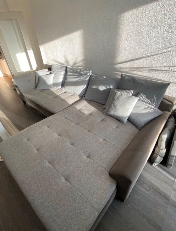 Image 1 of Gran conjunto de sala de estar / sofá en forma de L con cojines incluidos