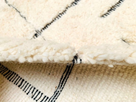 Image 1 of Tapis Beni Ouarain en laine authentique 300cmx200cm