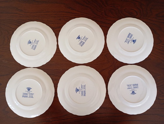 Image 1 of Laveno dessertservies (schaal + 12 borden)