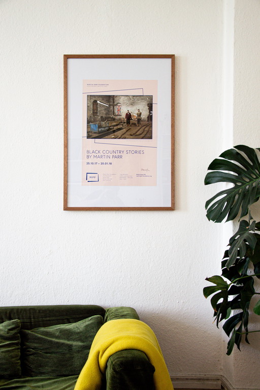 Original Signed Martin Parr Exhibition Poster / Black Country Stories by Martin Parr 2017 / 42x59cm / 16.5x23.4in (A2)