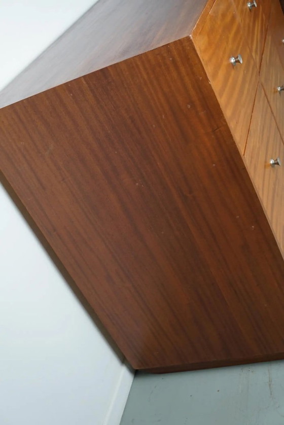 Image 1 of Mueble de boticario/tienda holandés antiguo de mediados del siglo XX