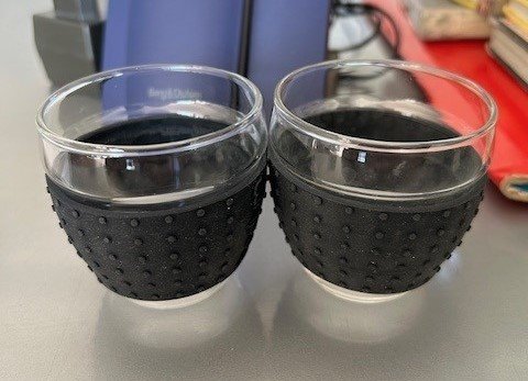 Image 1 of 2X Bodum Pavina Espresso Glasses