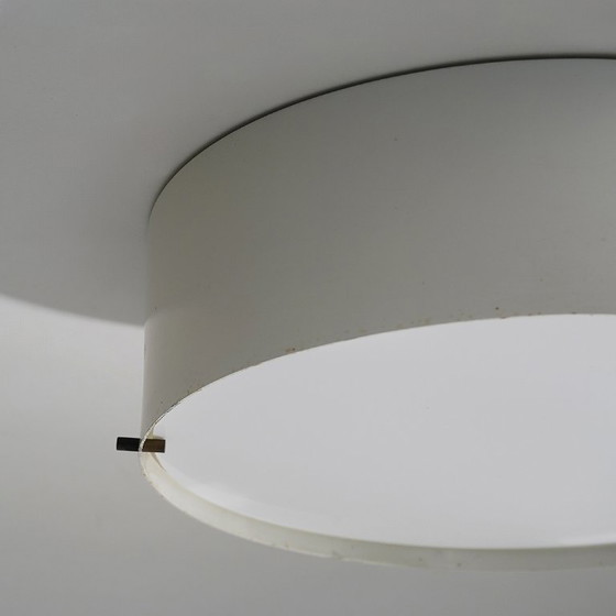 Image 1 of White ceiling lamp by Bruno Gatta for Stilnovo, 1950s - 2 AVAILABLE