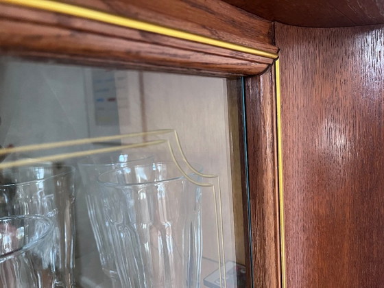 Living Room Cabinet – High Boards, Glass, Wood (photo 6 of 15)