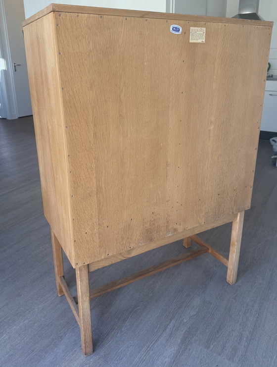 Image 1 of Kurt Østervig eikenhouten hoogbord