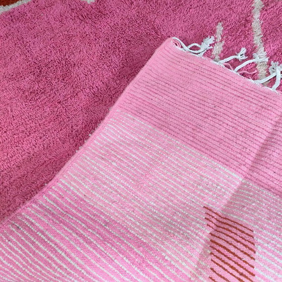 Magnifico Tappeto Rosa in Lana 150/250cm – Tappeti, Wool (photo 4 of 7)