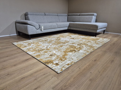 50% Korting! Nieuw - Montel Vloerkleed Bellows - Geel