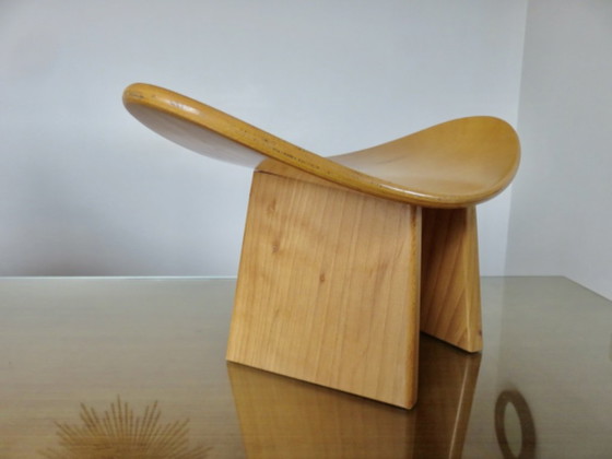 Krukje Alain Gaubert in licht hout, Bruin, Modern (foto 4 van 9)