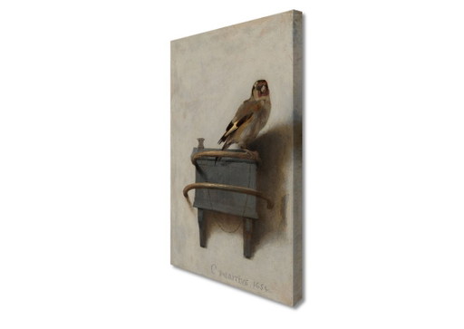 Carel Fabritius DER STIEGEL (auf Leinwand)