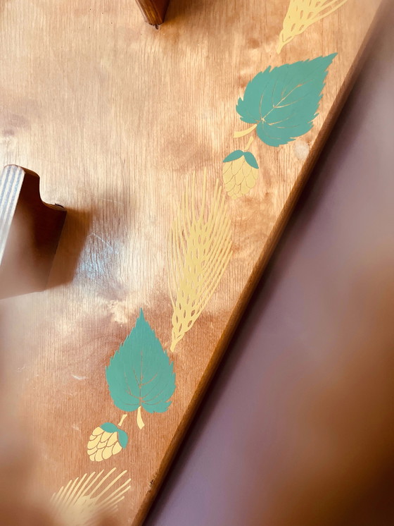 Image 1 of Vintage Amstel beer mugs + rack + box