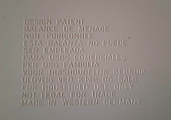Image 1 of Balance de cuisine murale rétro