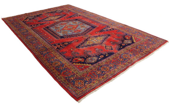 Image 1 of Original Perserteppich Wiss Rot 358 x 230 cm Top Zustand Klassik Alt