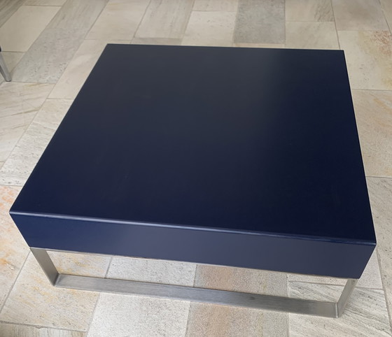 Image 1 of Leolux Aditi table de salon bleu 