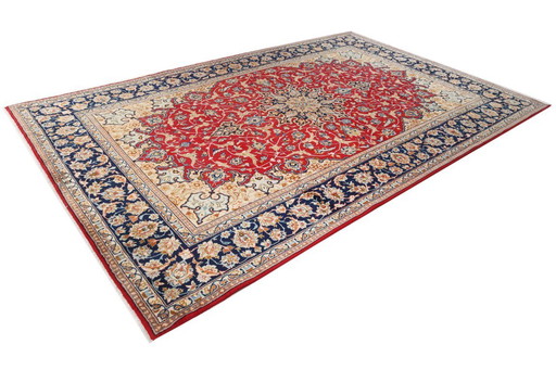 Persian carpet Isfahan Nadjafabad 4.06 x 2.60 Oriental carpet fine No. 24602