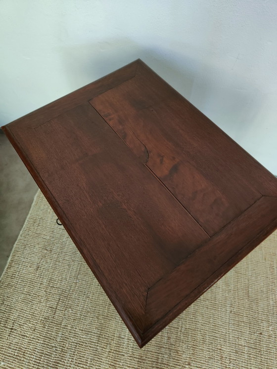 Antieke Sidetable in Jacobijnse Stijl met Barley Twist Poten – Ladekasten, Wood (photo 7 of 8)