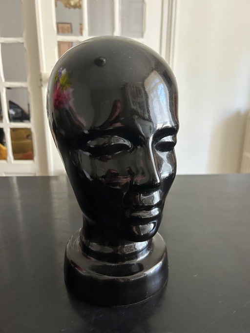 Keramieken Hoofd 1970 – decoratieve objecten, Ceramic