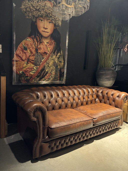 English Chesterfield Springvale Sofa Model Blenheim