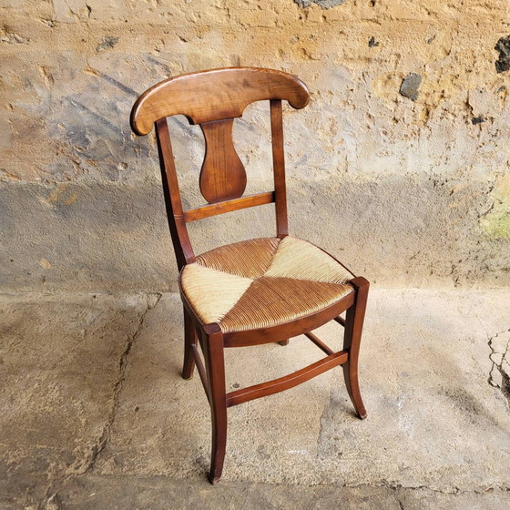 Directoire style cherry wood chair – Dining chairs (photo 5 of 7)