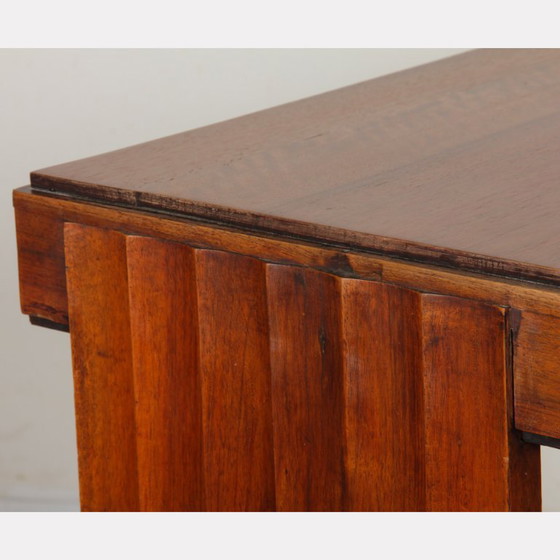 Image 1 of Houten consoletafel, Frans werk uit de jaren 1940-1950.