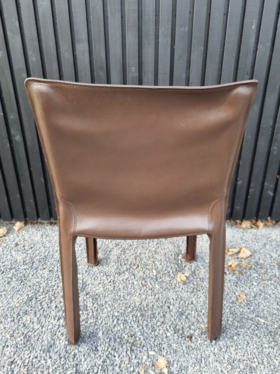 Image 1 of 4 sedie Cassina marrone scuro