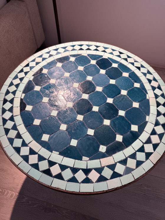 Image 1 of Mosaic Tile Table