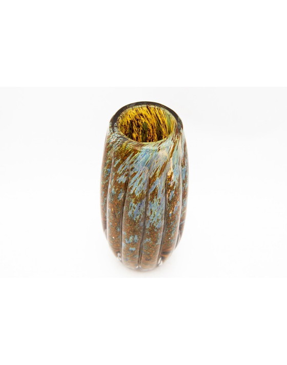 Image 1 of Vase, IKORA pattern, WMF, designed by Karl Wiedmann, circa 1930.