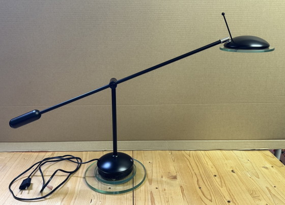 🖤 ​​Lampada da scrivania Herda dal design vintage | Lampada a sospensione Space Age | 1975-1985 (photo 5 of 14)