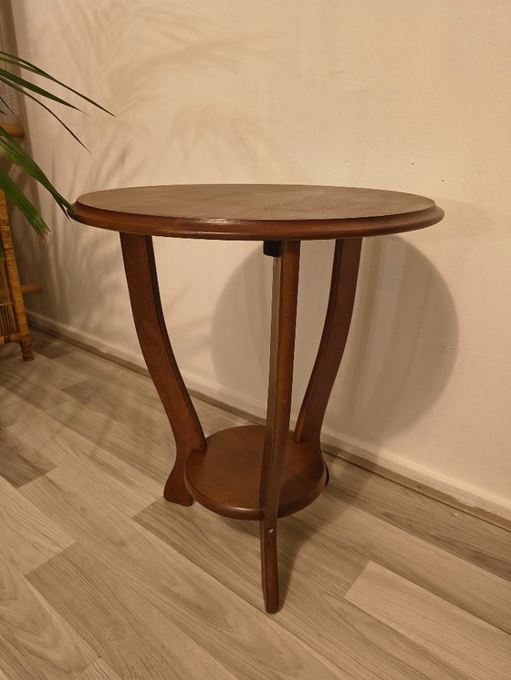Image 1 of Side table or plant table Art Deco style