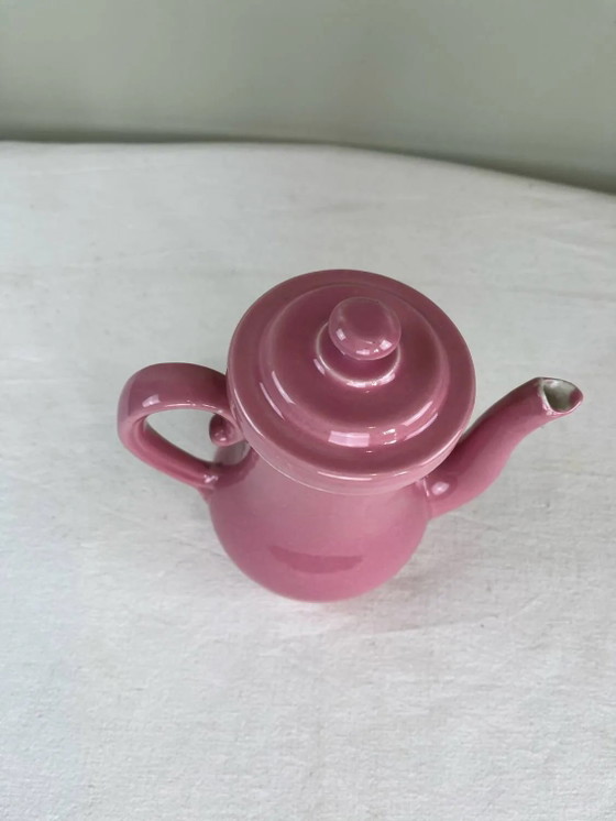 Vintage roze keramische theepot – Keukenaccessoires, Porcelain, Ceramic (photo 3 of 11)